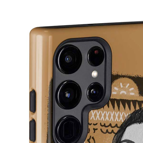 Disney Princess Moana Winking Art Galaxy S25 Ultra Impact Case